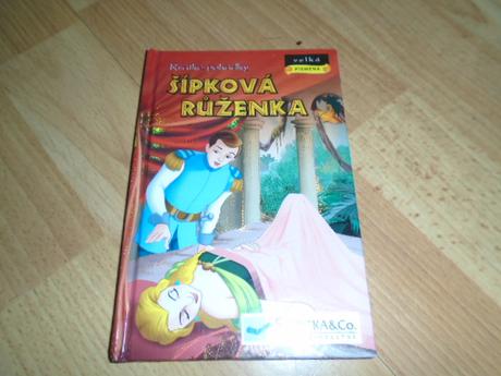 Knížka šípková růženka,