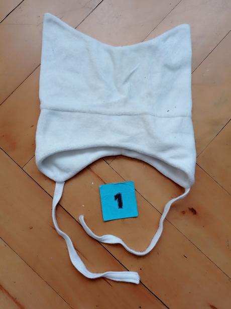 Čepice vel. 62-68, semiš, cca 41-44 cm, 62