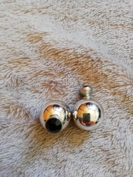 Náušnice oboustranné, bižuterie,