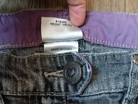 Dívčí džínová (riflová) sukně next, vel.116, next,116