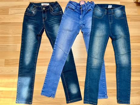 Dívčí rifle/džíny/džegíny vel.146, next,146