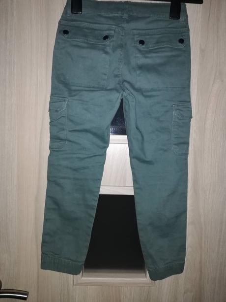 Zelené kalhoty little kids vel.128, 128