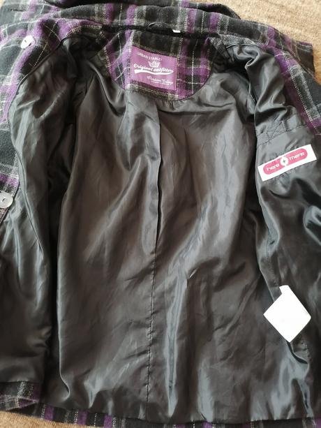 Flaušový kabát, c&a,128