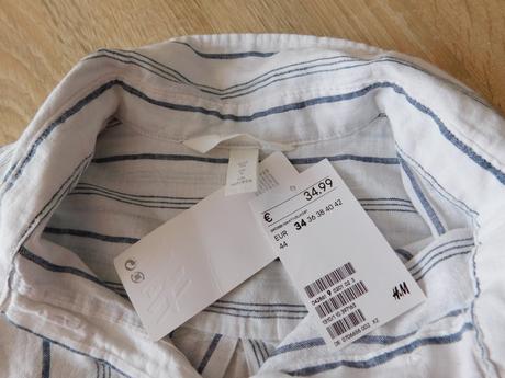 Dámské košilové šaty, h&m,34