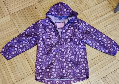 Tu větrová bunda fialová vel. 7-8 let (122-128cm), tu,122