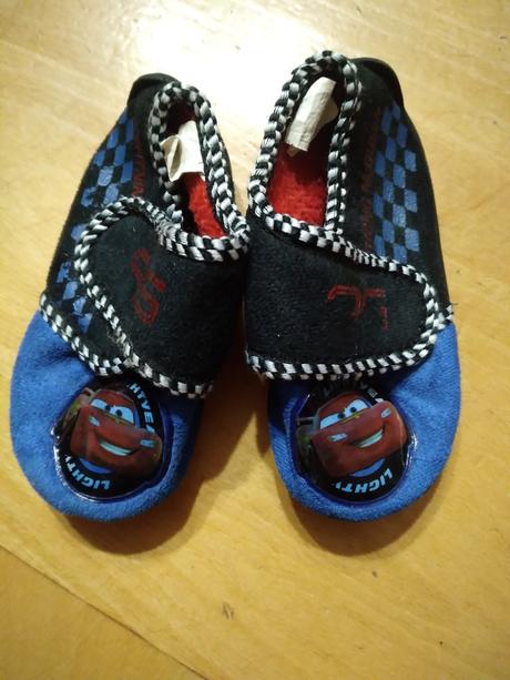 Dětské papuče blesk mc cvean vl. 20, stélka 12 cm, disney,20