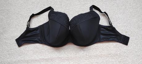 Černá kojící podprsenka teyli vel. 75k/l, 75,j