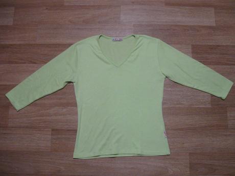 Tričko s 3/4 rukávem, green trees,s