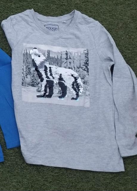 Triko s ledním medvědem (flitry), 128