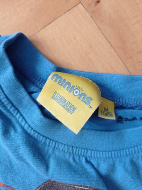 Triko krátký rukáv mimoni 98/104, 98