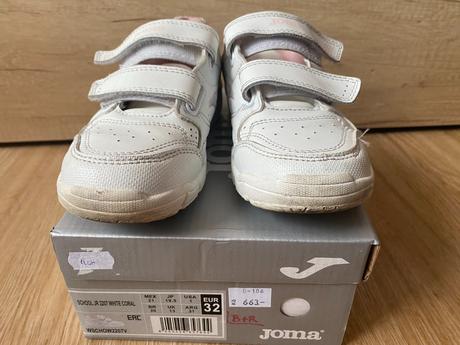 Dětské bílé tenisky - joma - vel. 32, joma,32