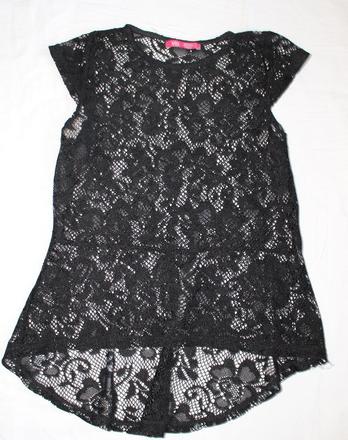 Ho40. krajková blůzka, top 9-10 let, zn. yd, 140