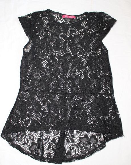 Ho40. krajková blůzka, top 9-10 let, zn. yd, 140