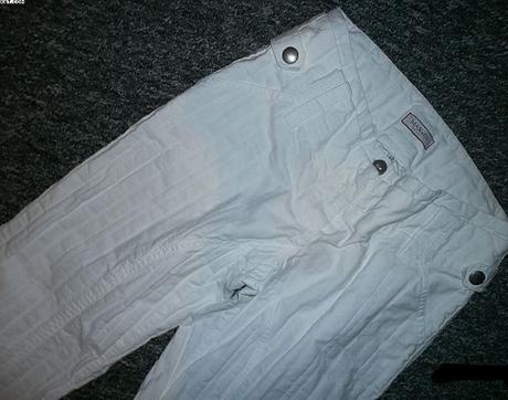 Super sněhobílé džíny - vel.s, s