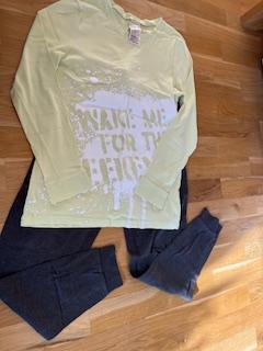 Klučičí pyžamo pro hubené, h&m,170