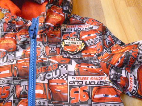 Šustáková bunda cars vel. 2-3, george,98