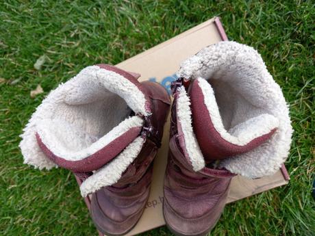 Kožené velmi teplé kozačky, stélka 21 cm, d.d.step,33