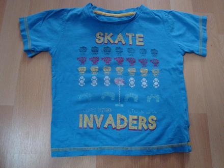 Tričko pro malé skejťáky, vel. 2-3 roky, st. bernard,98