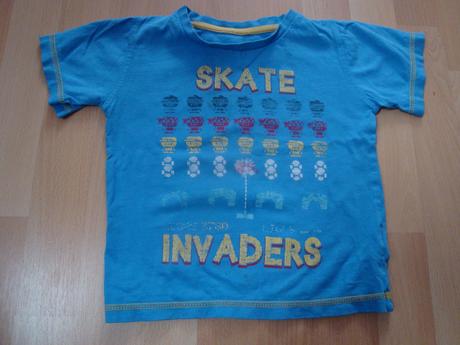Tričko pro malé skejťáky, vel. 2-3 roky, st. bernard,98