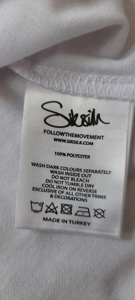 Siksilk pánské bílé tričko s leopardím vzorem, m