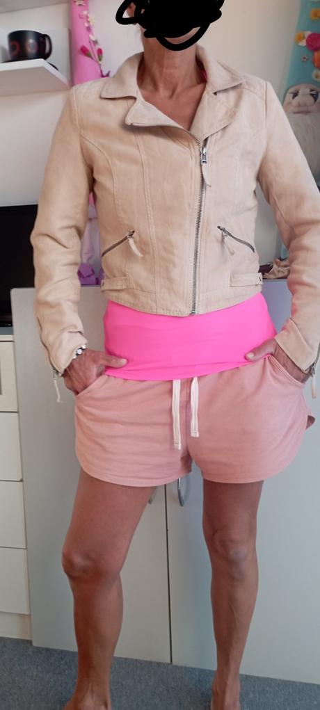 Krémová bunda zn."divided h&m" vel."40/l", h&m,l