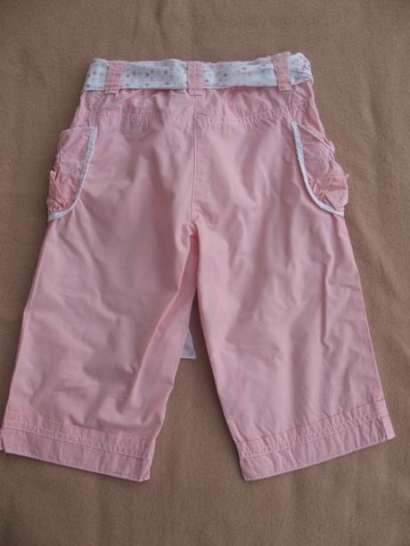 Plátěné 3/4 kalhoty, c&a,104