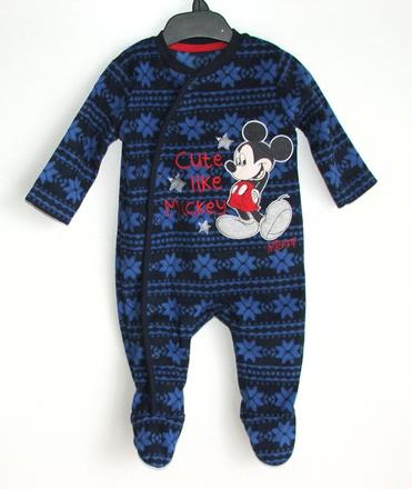 Z106 flesový overal s mickeym vel. 68, disney,68