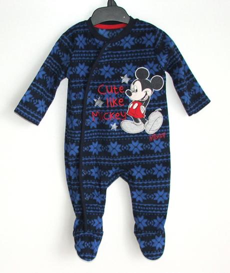 Z106 flesový overal s mickeym vel. 68, disney,68