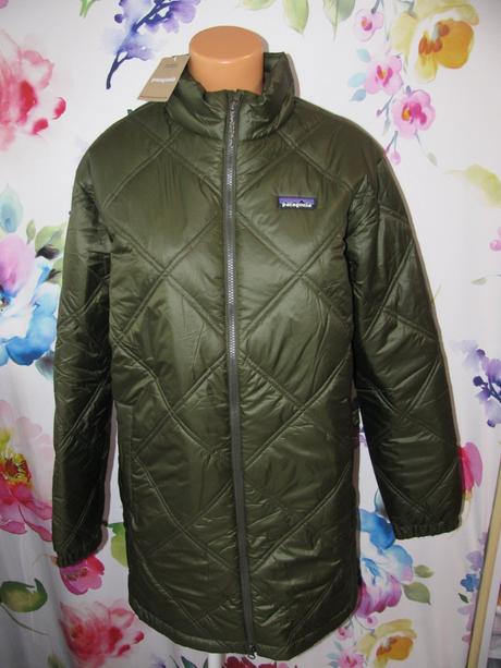 Dámská přechodná khaki prošívaná parka patagonia, l