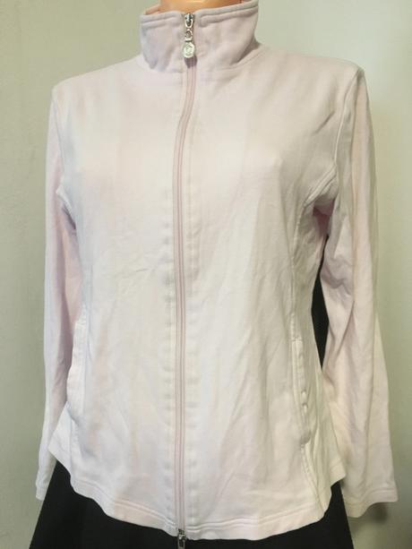 Vel. 40 baby pink mikina na zip, 40