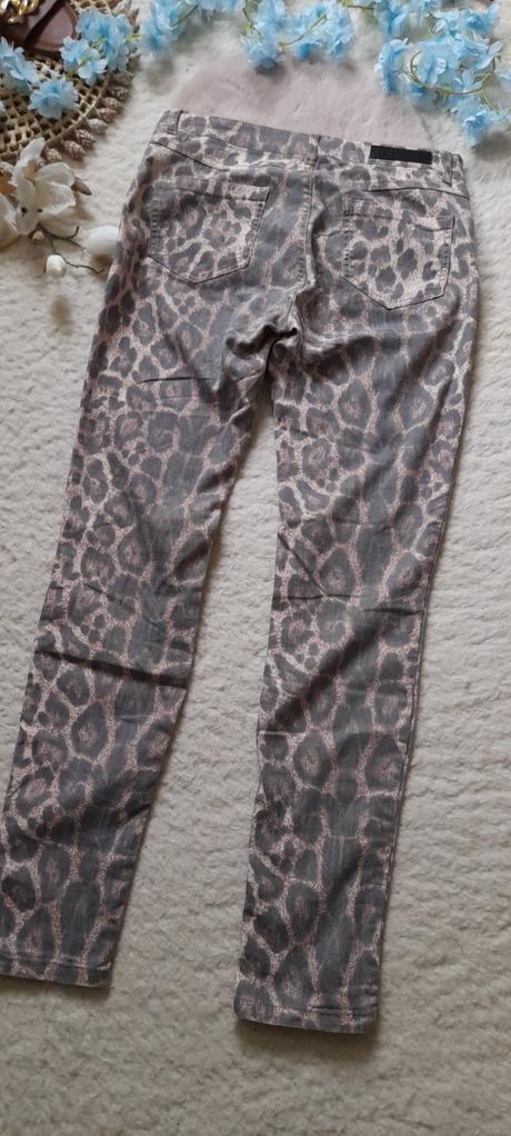 Only elegantní kalhoty s leopardím vzorem, only,m