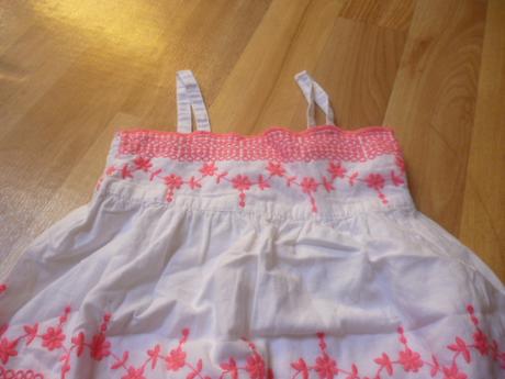 Vyšívané šaty vel. 3-6 m, f&f,68