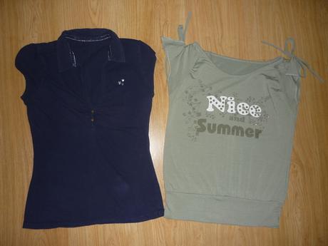 Dámské,dívčí trika vel.36/38 2 kusy, 36