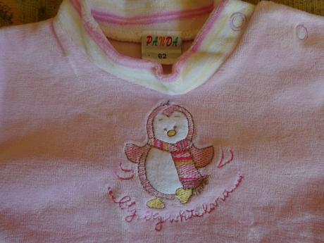 Overal dl.r. růžový semišový, vel. 62, panda,62