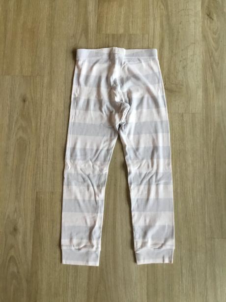 Pruhované pyžamo, h&m,110