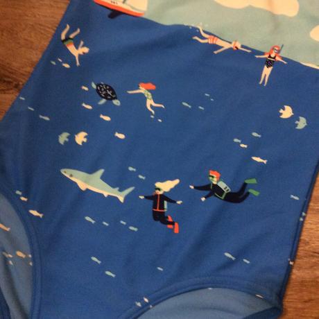 Plavky ,,moře", mini boden,122