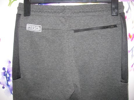 Tepláky kalhoty jogger, šedé cropp, s