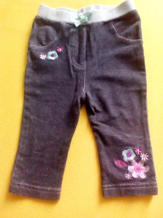 Tepláky s kytičkami., m&co,74