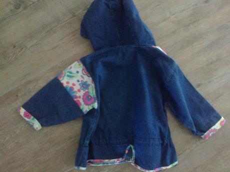 Riflová bundička ala desigual, 86