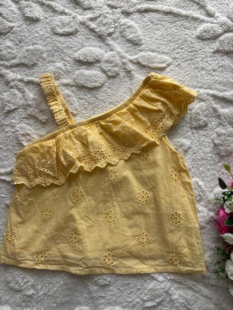 Top letní s madeirou- v.6/7 let, primark,122