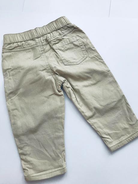 Podšité kalhoty - v.6/9 měs., disney,74