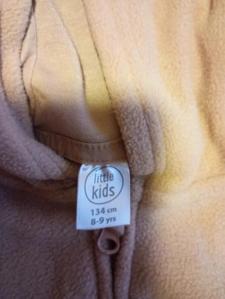 Roztomilá dívčí mikina s medvídkem vel. 134, 134