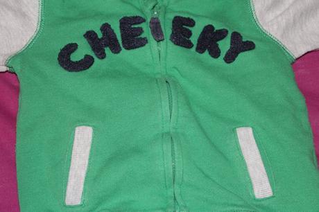 Klučičí mikina cheeky, f&f,80