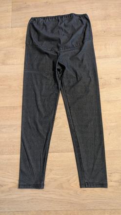 Pružné těhotenské džegíny, legíny vel. m, m