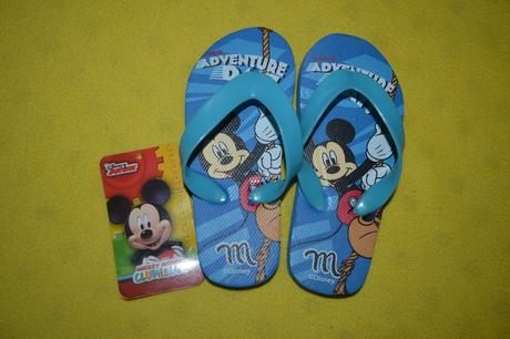 Letní pantofle mickey disney v.23-25, disney,23 / 24 / 25