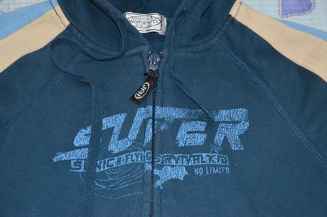 Bavlněná mikina mikča, wolf,116