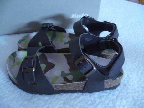 Kožené sandály/sandále, baťa,32