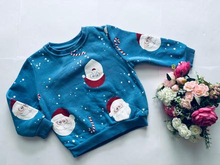 K1/ mikina vánoční - v.18/24 měs., 92