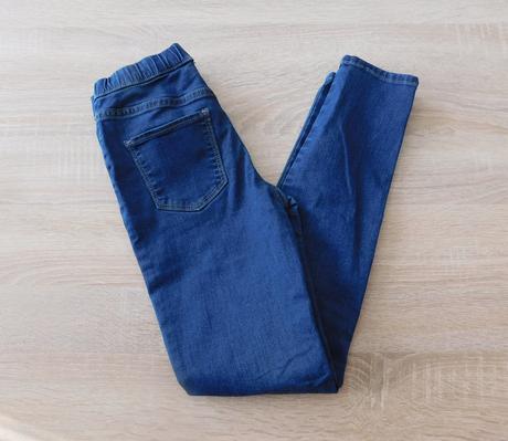Džegíny denim vel.140/146, denim,140