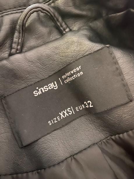 Motorkářská bunda sinsay, vel. xxs, sinsay,158